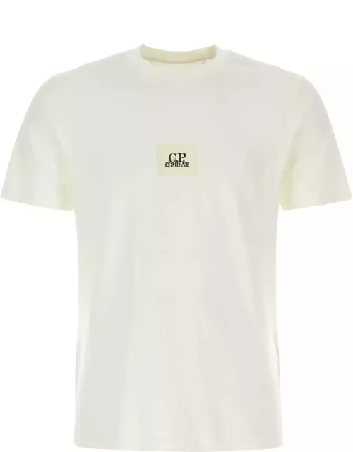 C.P. Company White Cotton T-shirt
