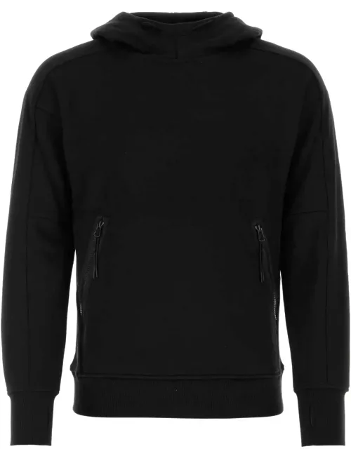 C.P. Company Black Cotton Sweatshirt