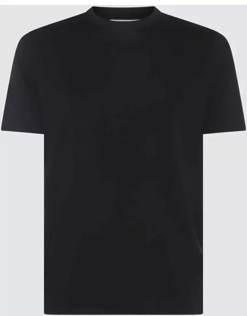 Cruciani Black Cotton Blend T-shirt