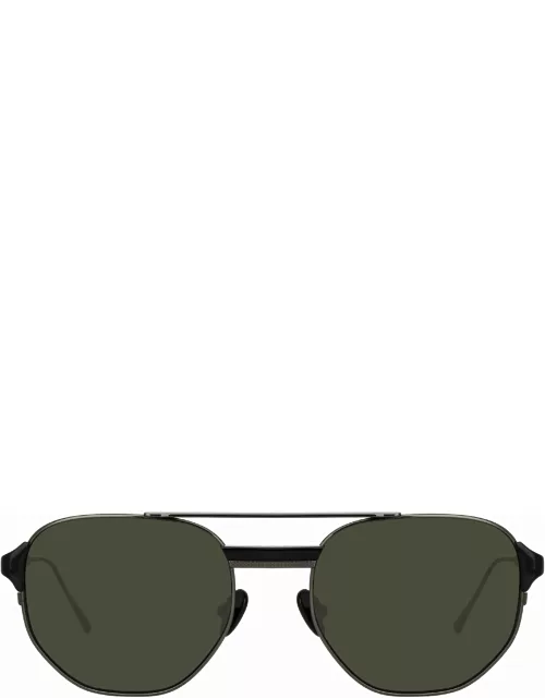 Nico Squared Sunglasses in Nicke