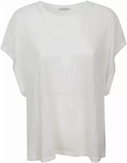 Dondup See Through Plain T-shirt T-shirt