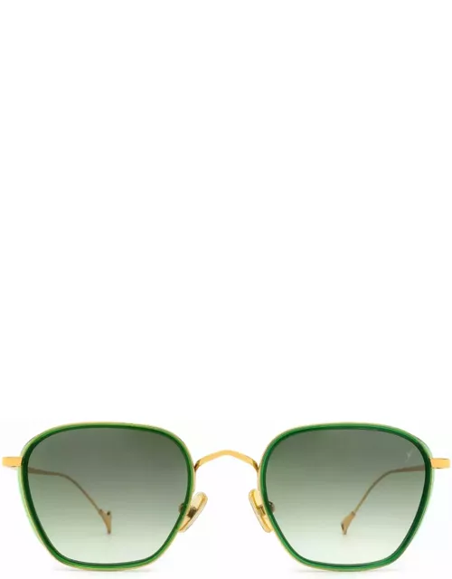 Eyepetizer Honore Transparent Green Sunglasse