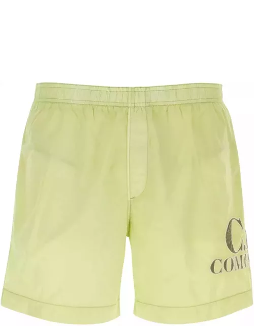 C.P. Company Lime Green Nylon Swimming Short