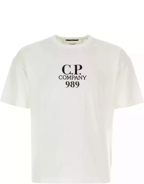 C.P. Company Ivory Cotton T-shirt