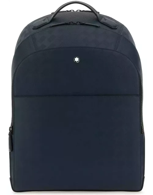 Montblanc Blue Leather Extreme 3.0 Backpack