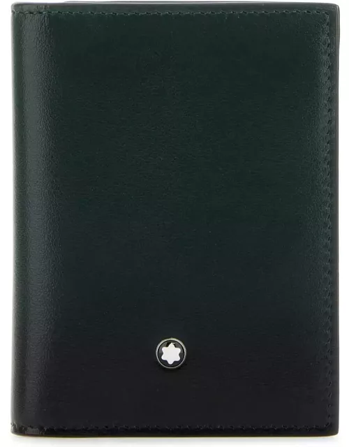 Montblanc Two-tone Leather Card Holder