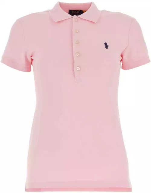 Polo Ralph Lauren Pink Stretch Piquet Polo Shirt