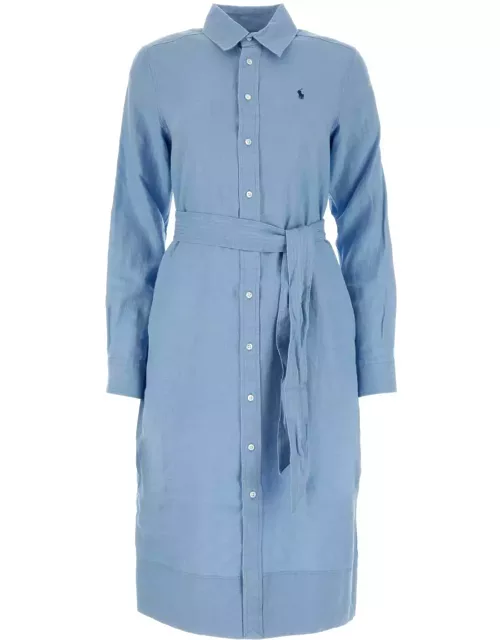 Polo Ralph Lauren Light Blue Linen Shirt Dres
