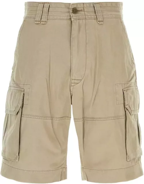 Polo Ralph Lauren Beige Cotton Bermuda Short