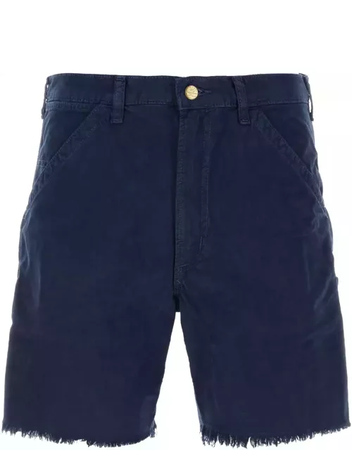 Polo Ralph Lauren Navy Blue Cotton Bermuda Short