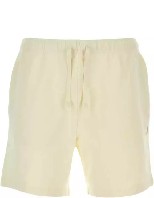 Polo Ralph Lauren Ivory Cotton Bermuda Short