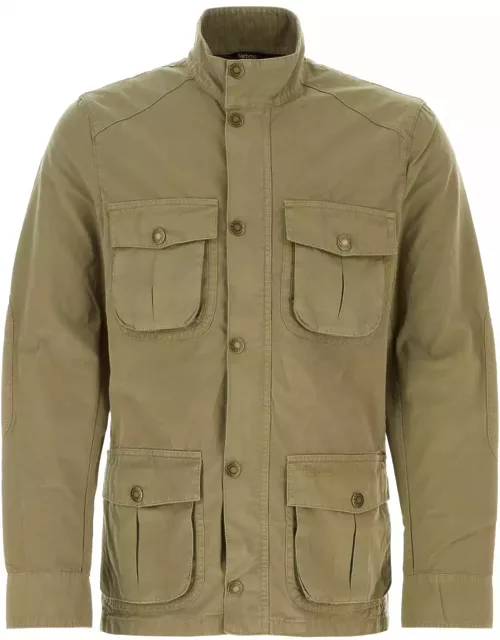 Barbour Army Green Cotton Jacket