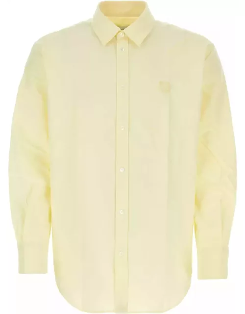 Maison Kitsuné Pastel Yellow Oxford Shirt