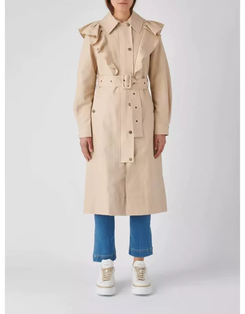 TwinSet Cotton Raincoat