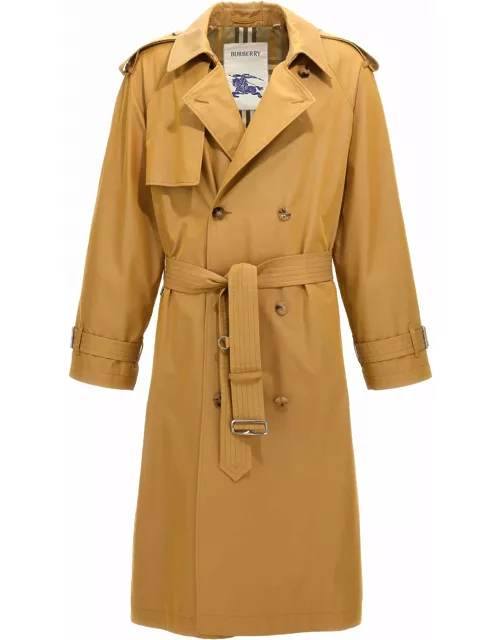 Burberry Double-breasted Long Trench Coat