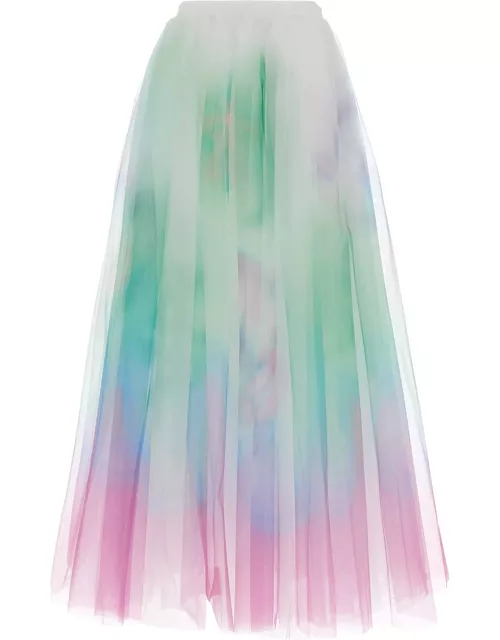 TwinSet Multicolor Tulle Skirt