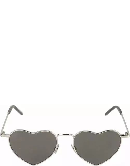 Saint Laurent Eyewear Heart Frame Sunglasse