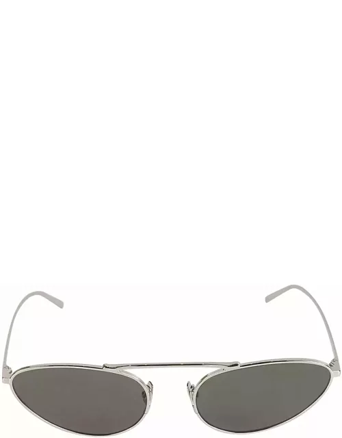 Saint Laurent Eyewear Oval Frame Sunglasse