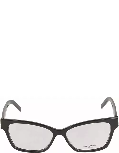 Saint Laurent Eyewear Ysl Hinge Butterfly Frame Glasse