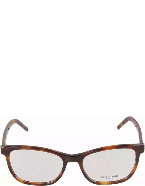 Saint Laurent Eyewear Ysl Hinge Oval Frame Glasse