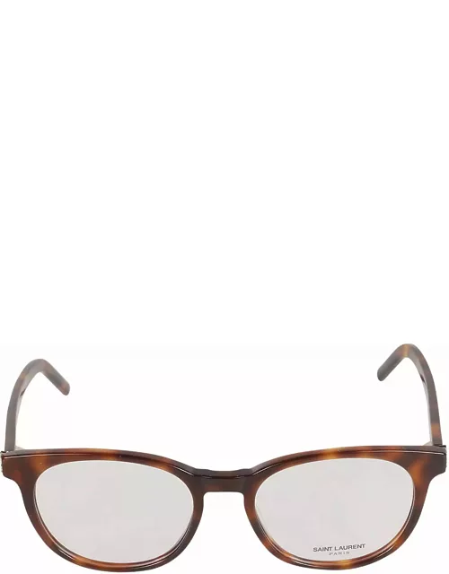 Saint Laurent Eyewear Ysl Hinge Oval Frame Glasse
