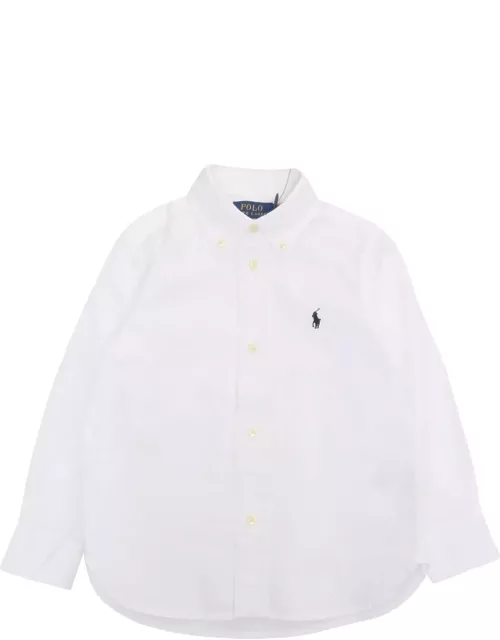 Polo Ralph Lauren White Shirt With Logo