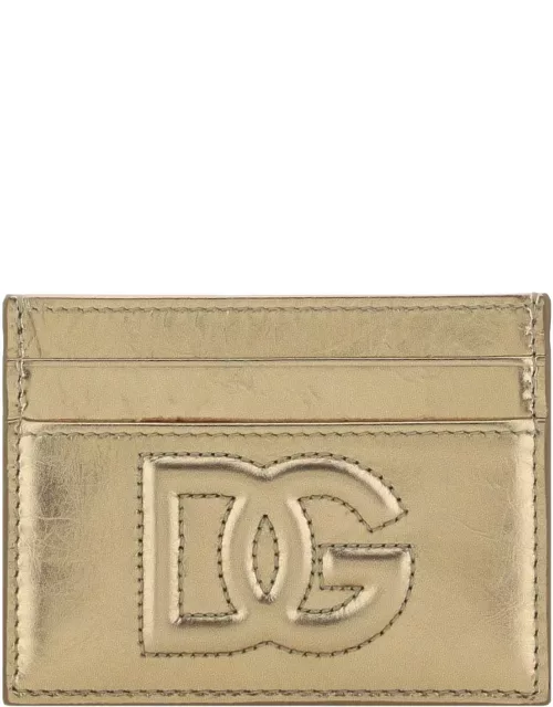 Dolce & Gabbana Logo Embossed Card Holder