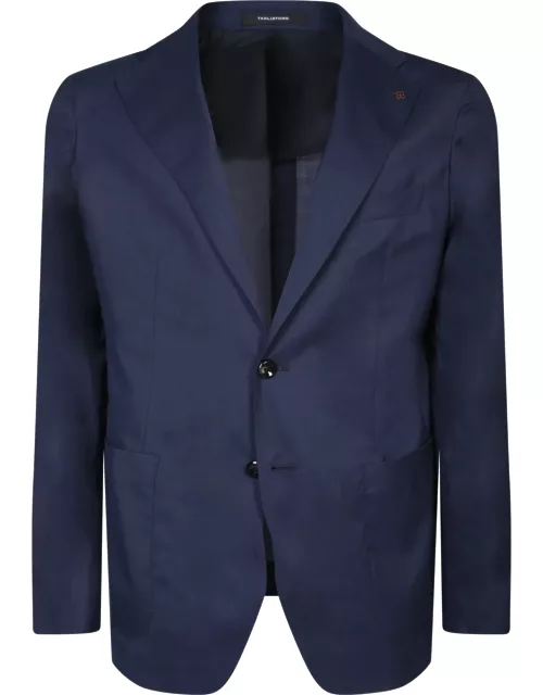 Tagliatore Single-breasted Light Blue Jacket