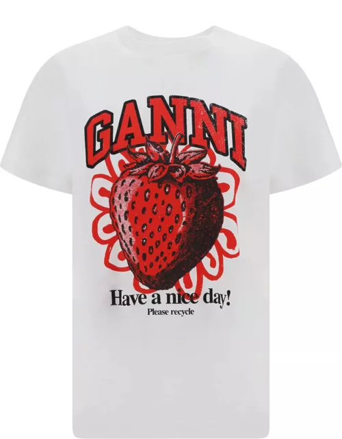 Ganni Strawberry T-shirt