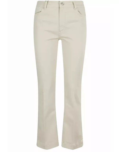 SportMax Nilly Button Detailed Straight Leg Jean