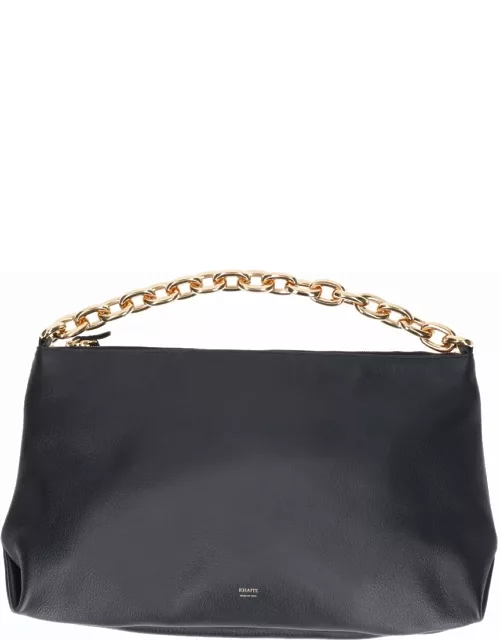 Khaite Clara Black Leather Bag