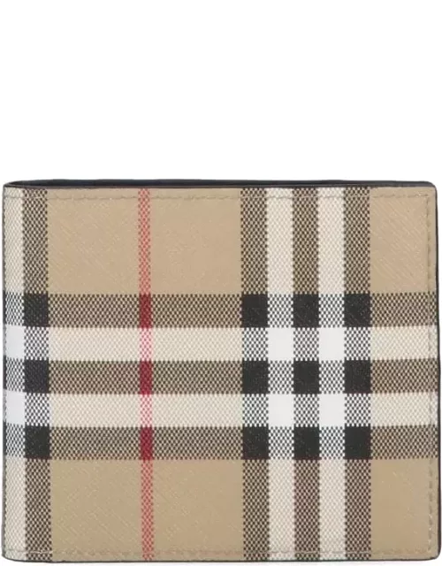 Burberry Printed E-canvas Wallet