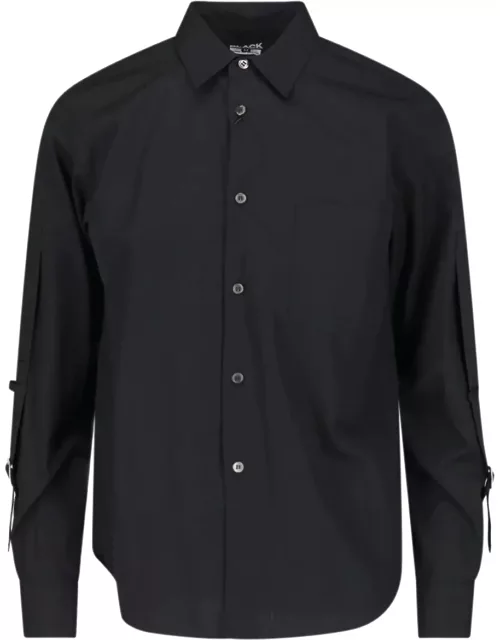 Black Comme des Garçons Structured Shirt