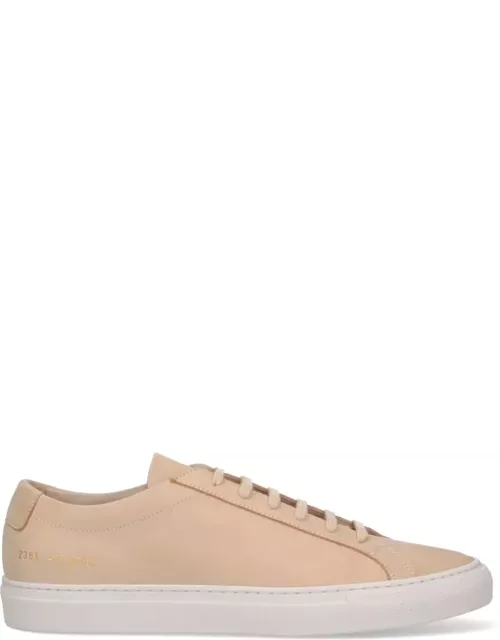 Common Projects Logo Low Sneaker
