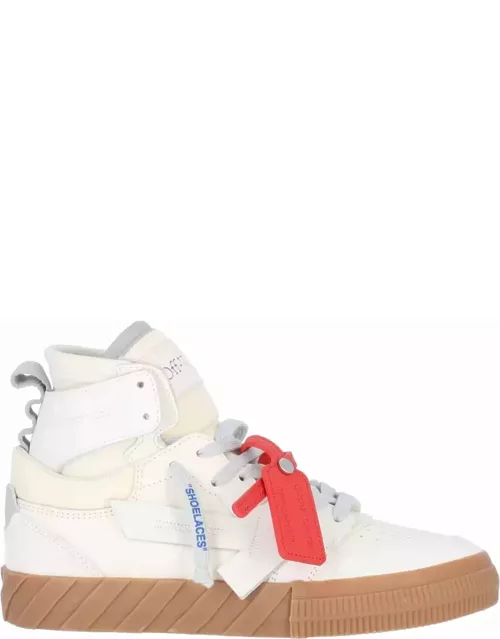 Off-White Floating Arrow High Top Vulcanized Sneaker
