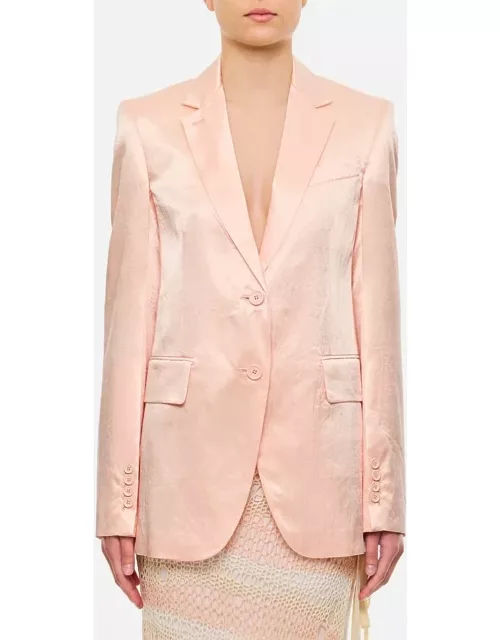 Sportmax Volante Single-breasted Jacket Rose