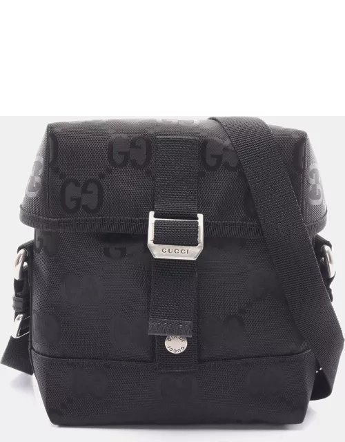 Gucci GUCCI OF THE GRID Messenger bag Shoulder bag Nylon Black