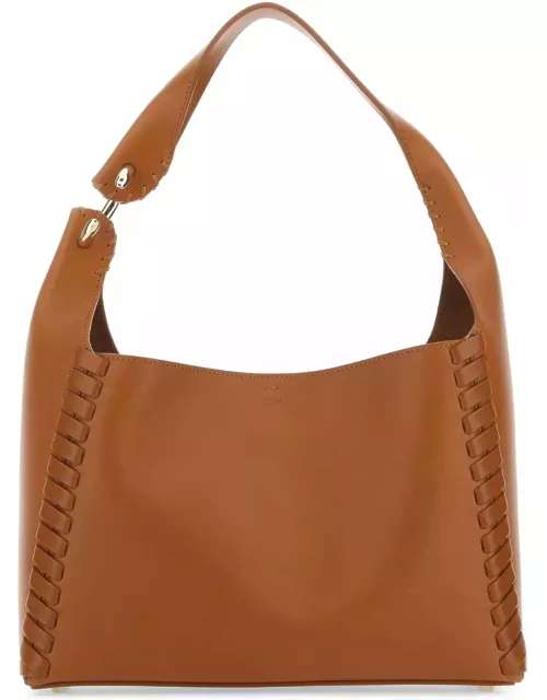 Chloé Caramel Leather Mate Shoulder Bag