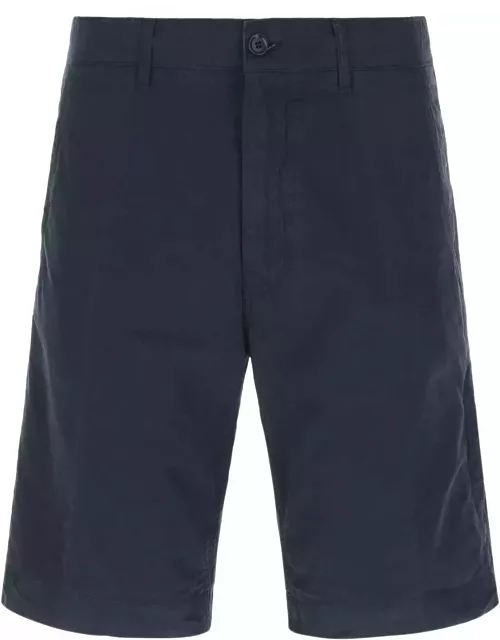 Aspesi Blue Cotton Bermuda Short