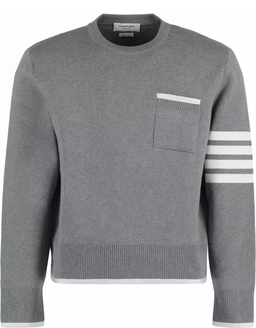 Thom Browne Cotton Crew-neck Sweater