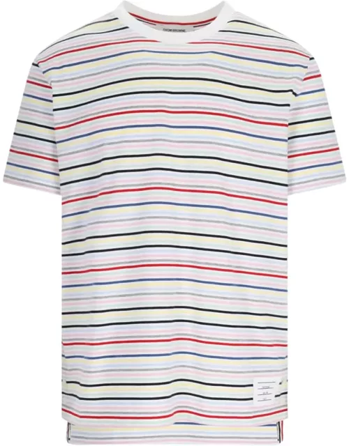 Thom Browne Striped Cotton T-shirt