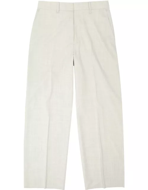 Givenchy Wide-leg Wool Trousers - Ivory - 52 (IT52 / XL)