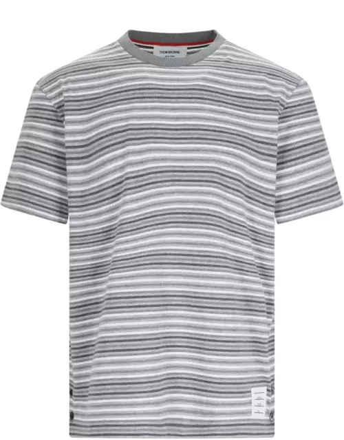 Thom Browne Striped Cotton T-shirt