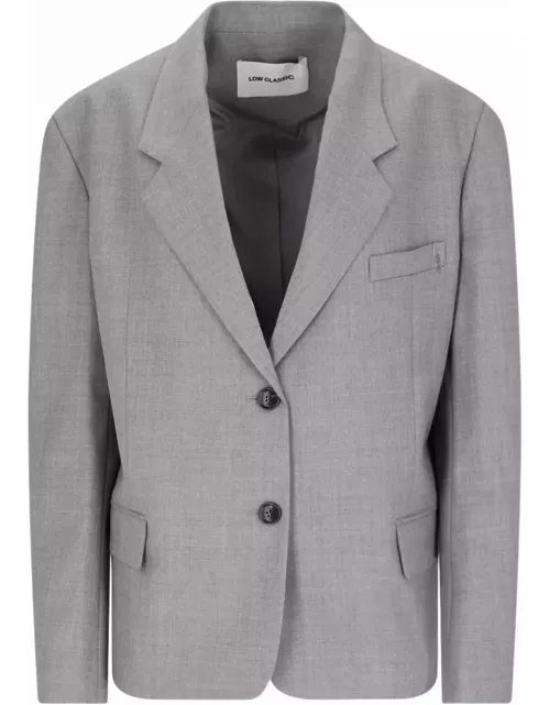Low Classic Single-breasted Blazer