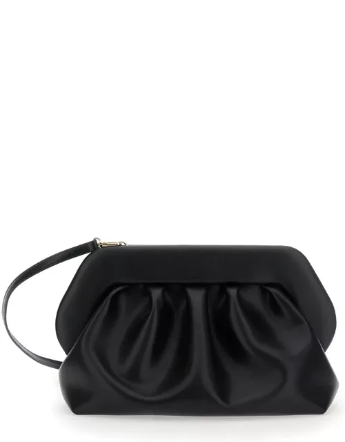 THEMOIRè Black Clutch Bag With Magnetic Closure In Eco Leather Woman
