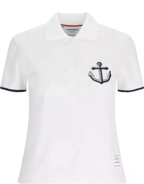 Thom Browne Anchor Polo Shirt