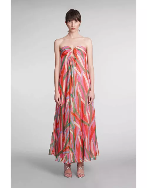 Cult Gaia Misa Dress In Multicolor Polyester