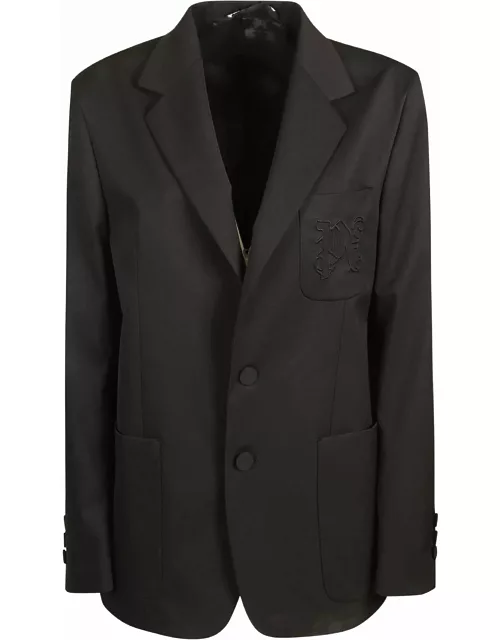Palm Angels Single-breasted Tailored Blazer