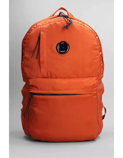 C.P. Company Nylon B Backpack In Orange Polyester