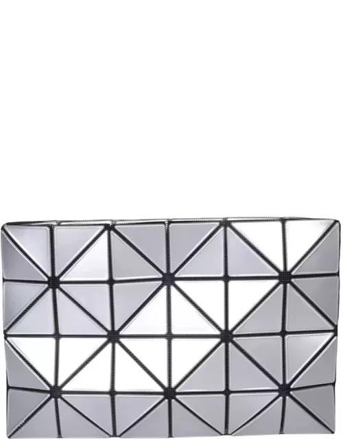 Issey Miyake Lucent Silver Pouch Bag